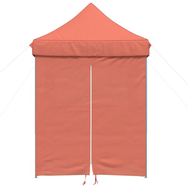 vidaXL Carpa de Fiesta Terracota 200 x 200 x 306 cm Tela Oxford