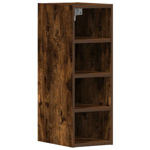 vidaXL Armario colgante "Riga" roble ahumado 20x29,5x60 cm madera de ingenier&iacute;a