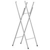 vidaXL Patas de mesa plegables acero galvanizado plata 45x53x108 cm