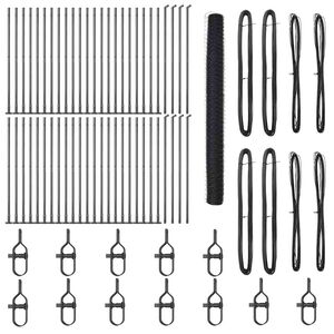 vidaXL Poste de Valla Gris