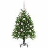 vidaXL &Aacute;rbol de Navidad con 150 LED con soporte Verde 120 cm PE