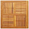 vidaXL Tablero de mesa cuadrado madera maciza de acacia 90x90x2,2 cm