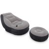 Intex Sill&oacute;n inflable con puf Ultra Lounge Relax