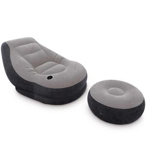 Intex Sill&oacute;n inflable con puf Ultra Lounge Relax