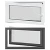 vidaXL Ventana de s&oacute;tano oscilante y abatible RISOR 110 x 50 cm
