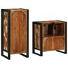 vidaXL Juego de muebles de baño 2 pcs madera maciza reciclada
