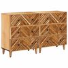 vidaXL Armarios de Almacenamiento 2 pcs Marr&oacute;n 60 x 33,5 x 75 cm