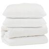 vidaXL Edred&oacute;n con almohada 3 uds. Microfibra