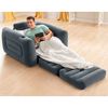 Intex Silla extensible flotante gris oscuro 117x224x66 cm