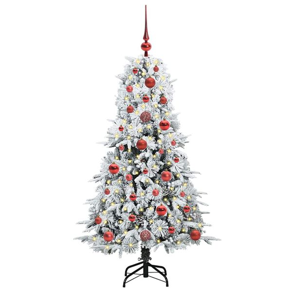 vidaXL &Aacute;rbol de Navidad artificial con ramas articuladas 120 cm