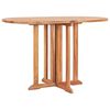 vidaXL Set de comedor de jard&iacute;n plegable 5 pzas madera maciza de teca