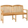 vidaXL Banco Tallado a Mano en Forma de Rosa 179,5 x 61 x 90 cm