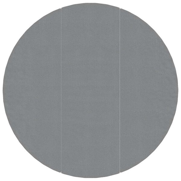 vidaXL Tapiz de suelo piscina geotextil de poli&eacute;ster gris claro &Oslash;396cm