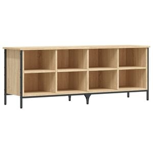 vidaXL Zapatero madera de ingenier&iacute;a roble Sonoma 131x35x50 cm