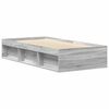 vidaXL Estructura de cama gris Sonoma 100x200 cm