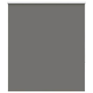 vidaXL Estor Enrollable Opaco gris 140x175 cm Tela Ancho 136,6 cm