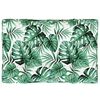 vidaXL Coj&iacute;n de asiento de jard&iacute;n de tela verde 120x80x12 cm