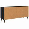 vidaXL Gabinete de TV Roble Negro 103,5 x 30 x 50 cm