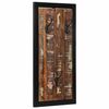 vidaXL Perchero multicolor madera maciza reciclada 40x2x80 cm
