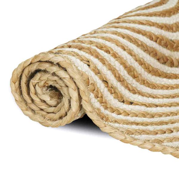 vidaXL Alfombra Natural y 60 x 250 cm yute