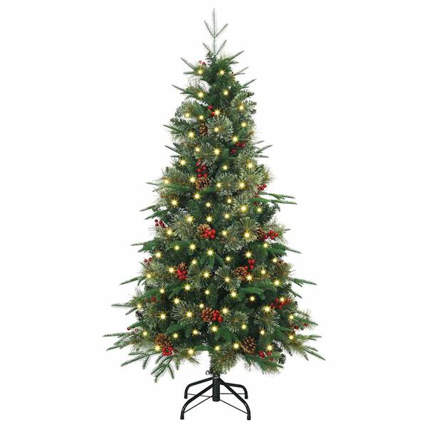 vidaXL &Aacute;rbol de Navidad artificial con ramas articuladas Verde 150 cm
