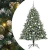 vidaXL &Aacute;rbol de Navidad artificial Verde 180 cm PVC, Pl&aacute;stico y Acero