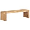 vidaXL Mueble para TV de madera maciza de acacia 120x33x33 cm