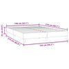 vidaXL Cama box spring sin colch&oacute;n terciopelo azul oscuro 140x210 cm