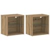 vidaXL Conjunto de mueble de TV 8 pcs Roble artisan