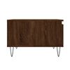 vidaXL Mesa de centro madera contrachapada roble marrón 55x55x36,5 cm