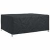 vidaXL Funda para muebles Liso Negro 220 x 190 x 85 cm 210D