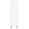 vidaXL Aparador alto madera de ingenier&iacute;a blanco 69,5x31x115 cm