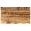 vidaXL Tablero de mesa borde natural madera maciza mango 110x60x2,5 cm