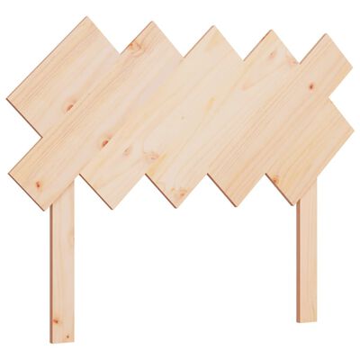 vidaXL Cabecero de cama madera maciza de pino 104x3x80,5 cm