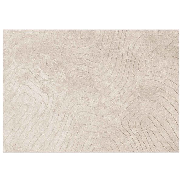 vidaXL Alfombras de &aacute;rea PALMERAS Beige 170 x 120 cm Poli&eacute;ster