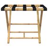 vidaXL Soporte plegable para maletas bambú 62x42x50,5 cm