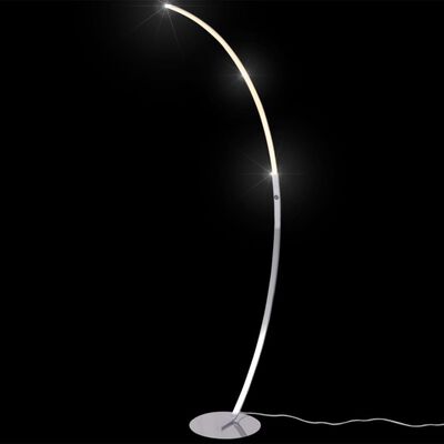 vidaXL Lámpara regulable de pie con luz LED 24 W