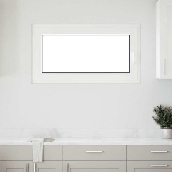 vidaXL Ventana de s&oacute;tano "RISOR" 110x60cm oscilobatiente DIN izquierda
