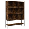 vidaXL Estanter&iacute;a madera de ingenier&iacute;a roble ahumado 102x30x141,5 cm