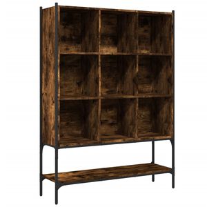 vidaXL Estanter&iacute;a madera de ingenier&iacute;a roble ahumado 102x30x141,5 cm