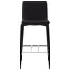vidaXL Set mesa alta y taburetes de bar 5 pzas cuero sint&eacute;tico marr&oacute;n