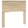 vidaXL Cabecero Roble Sonoma Madera contrachapada