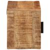 vidaXL Mesita de noche de pared madera maciza de acacia 40x30x25 cm