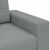 vidaXL Sof&aacute; Loveseat gris claro 120 cm de tela