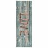vidaXL Alfombra de cocina lavable Love 45x150 cm