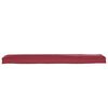 vidaXL Coj&iacute;n de Palet Rojo vino tinto 180 x 40 x 8 cm Tela Oxford