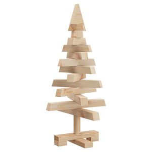 vidaXL &Aacute;rboles de Navidad KOTKA 60 cm Madera maciza de pino Natural