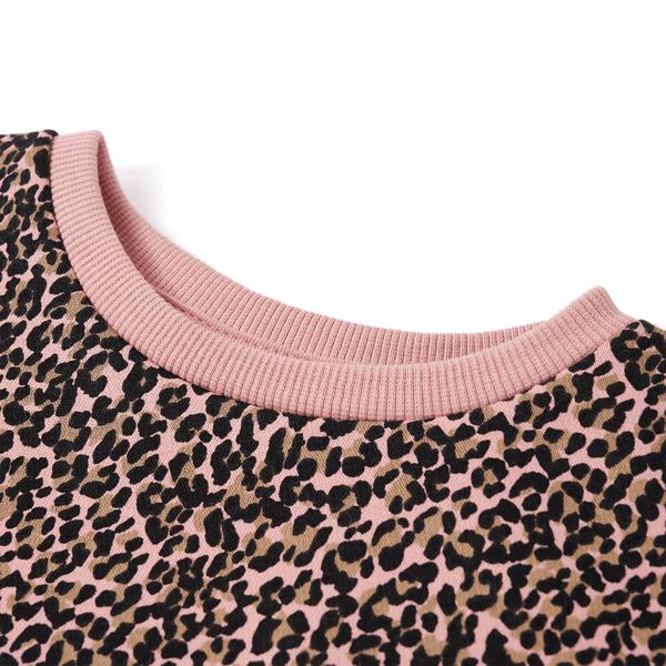 Sudadera infantil rosa medio 92