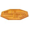 vidaXL Tablero de mesa octogonal madera maciza de acacia 60x60x2 cm