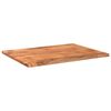 vidaXL Tablero de mesa rectangular madera maciza acacia 90x70x2,5 cm